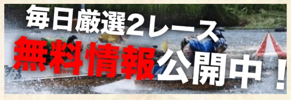 競艇バイキング公式サイトの無料情報案内バナー