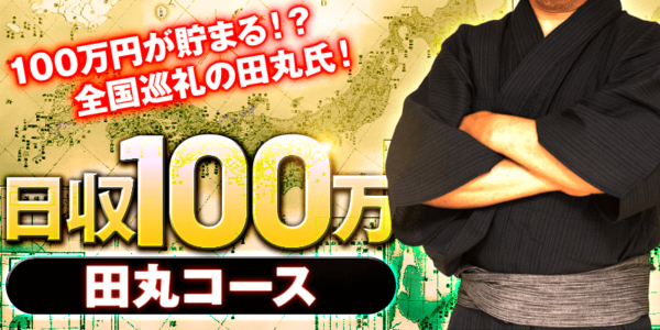 スピナビの有料プラン「日収100万 田丸コース」の案内